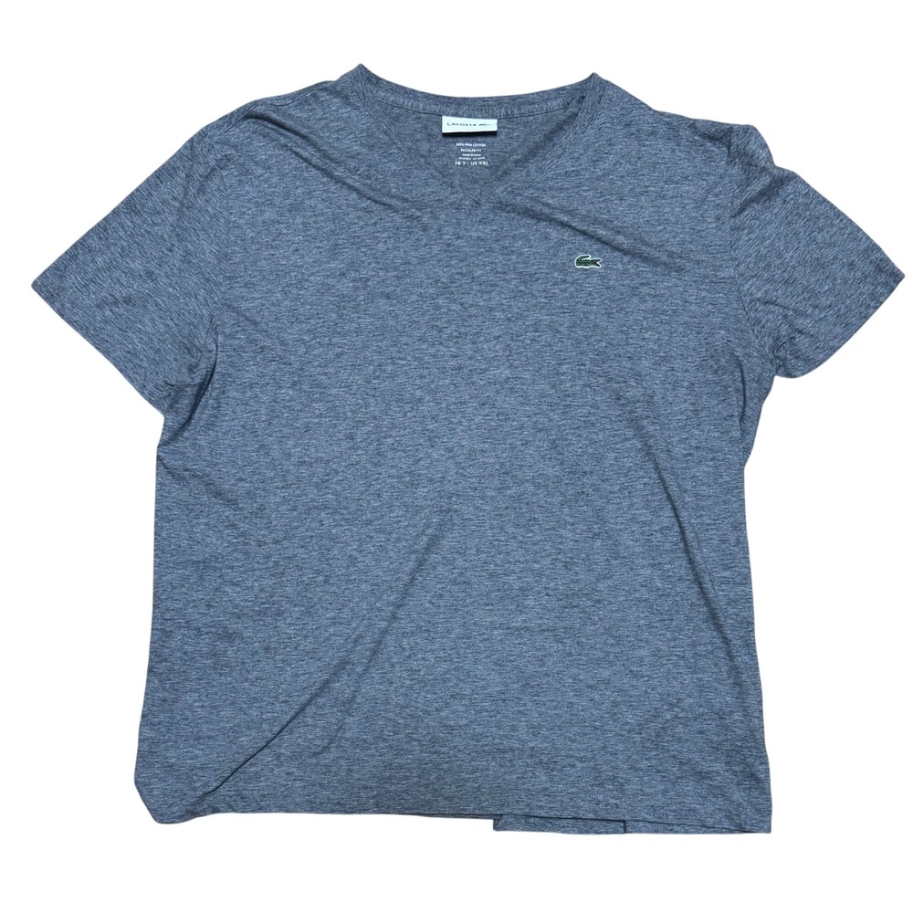 Lacoste Gray Short Sleeve Tee